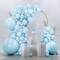 Light Blue Balloons 99 pcs Different Sizes of 36 18 12 10 5 Inch Baby Pastel Sky Aqua Blue Balloon Arch Kit Garland for Graduation Baby Shower Gender Reveal Party Decorations Blue-Q13